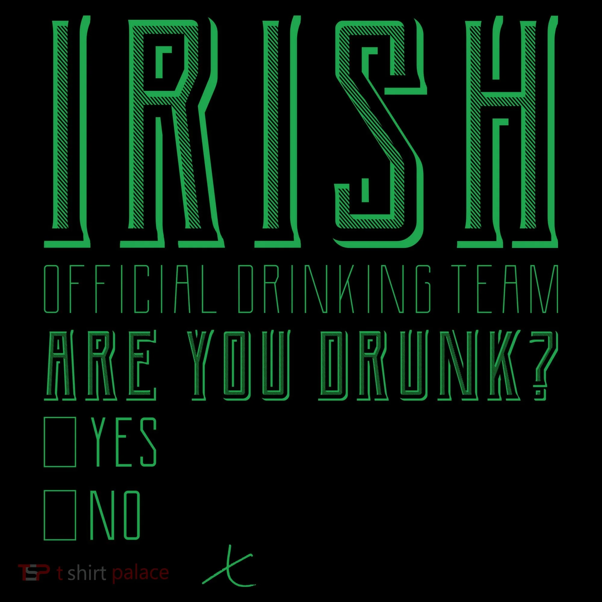 Irish Official Drinking Team Are You Drunk Coffee Mug