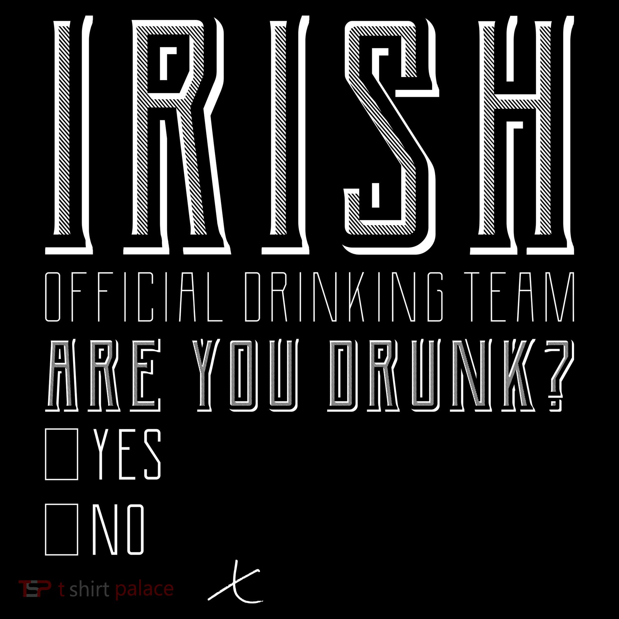 Irish Official Drinking Team Are You Drunk Women's Hoodie