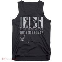 Irish Official Drinking Team Are You Drunk Tank Top thumb 0