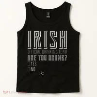 Irish Official Drinking Team Are You Drunk Tank Top thumb 2