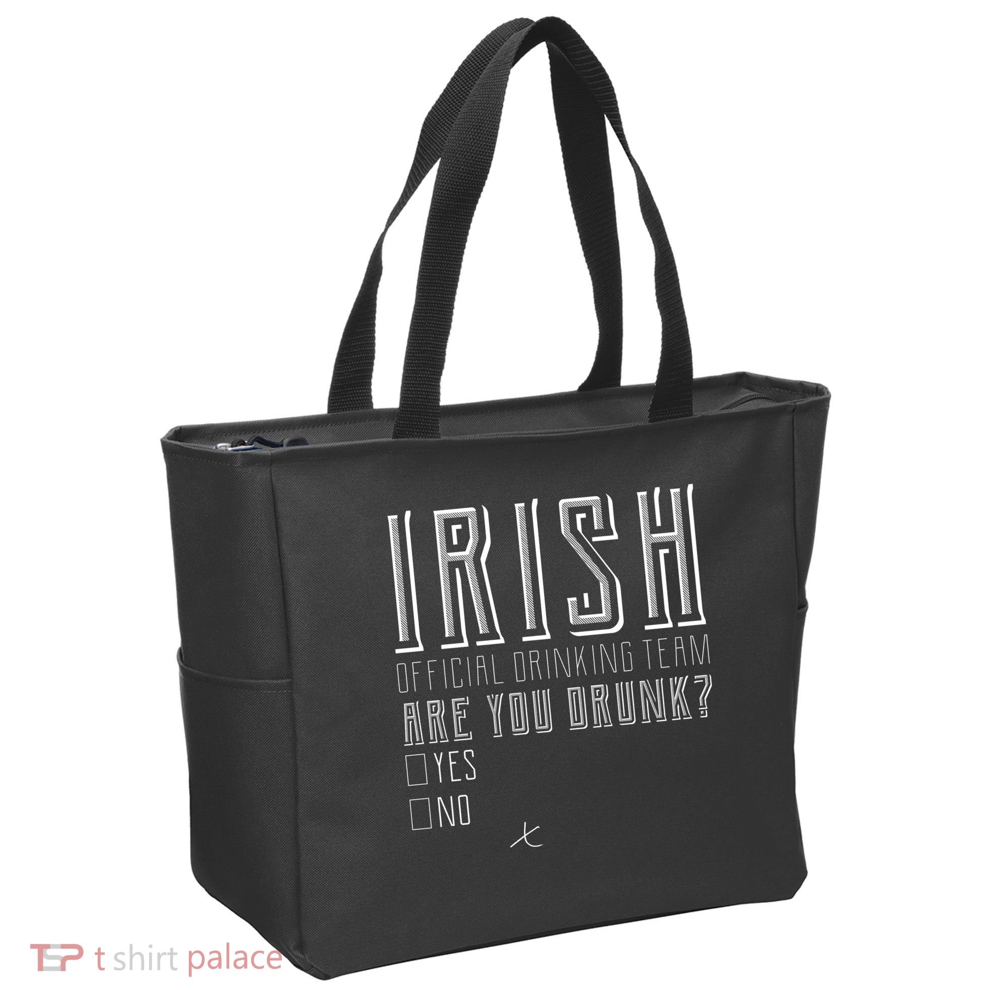 Irish Official Drinking Team Are You Drunk Tote Bag