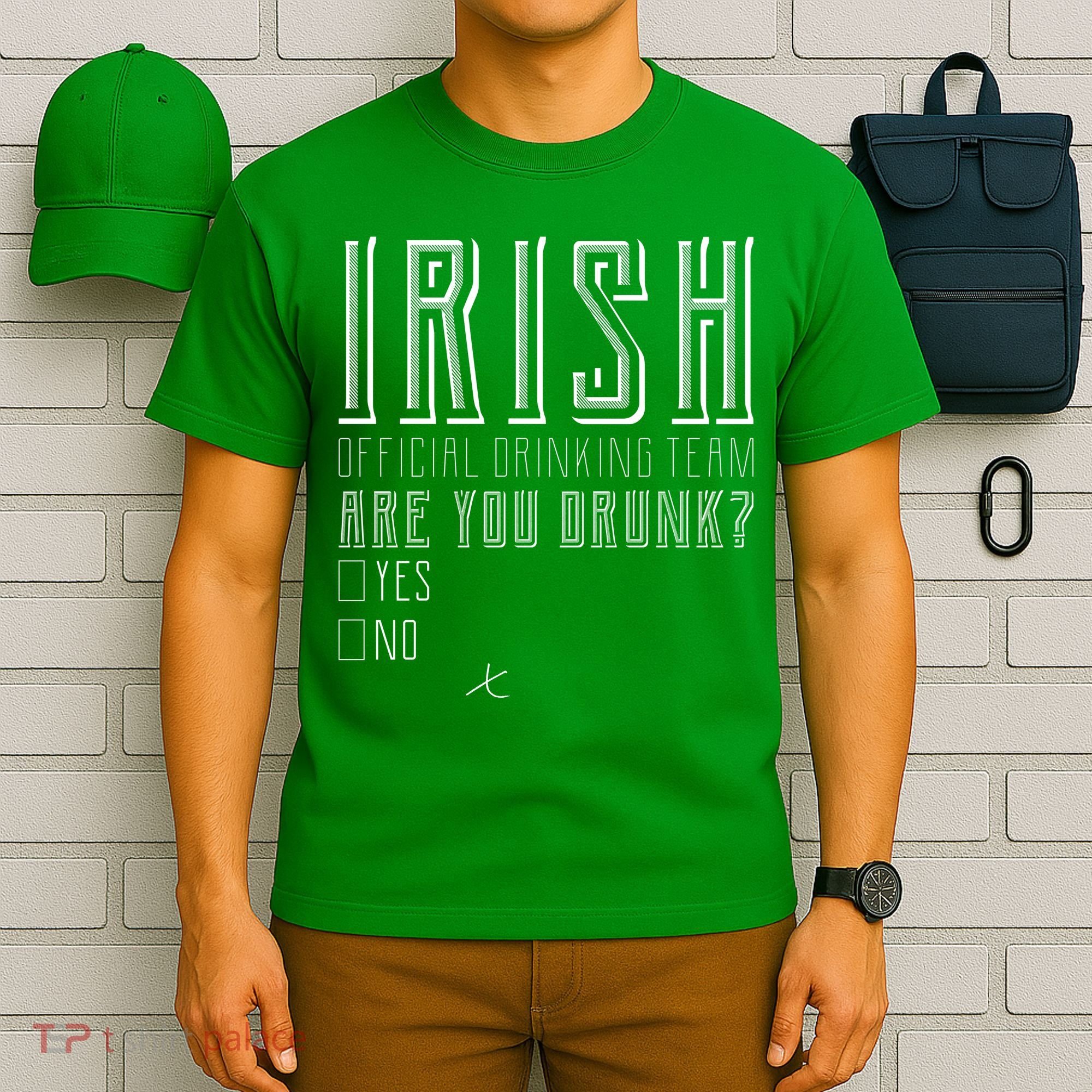 Irish Official Drinking Team Are You Drunk T-Shirt