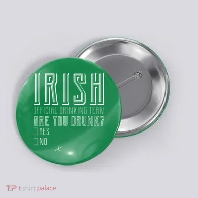 Irish Official Drinking Team Are You Drunk Button