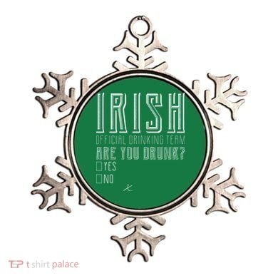 Irish Official Drinking Team Are You Drunk Ornament