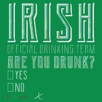 Irish Official Drinking Team Are You Drunk Ornament thumb 1