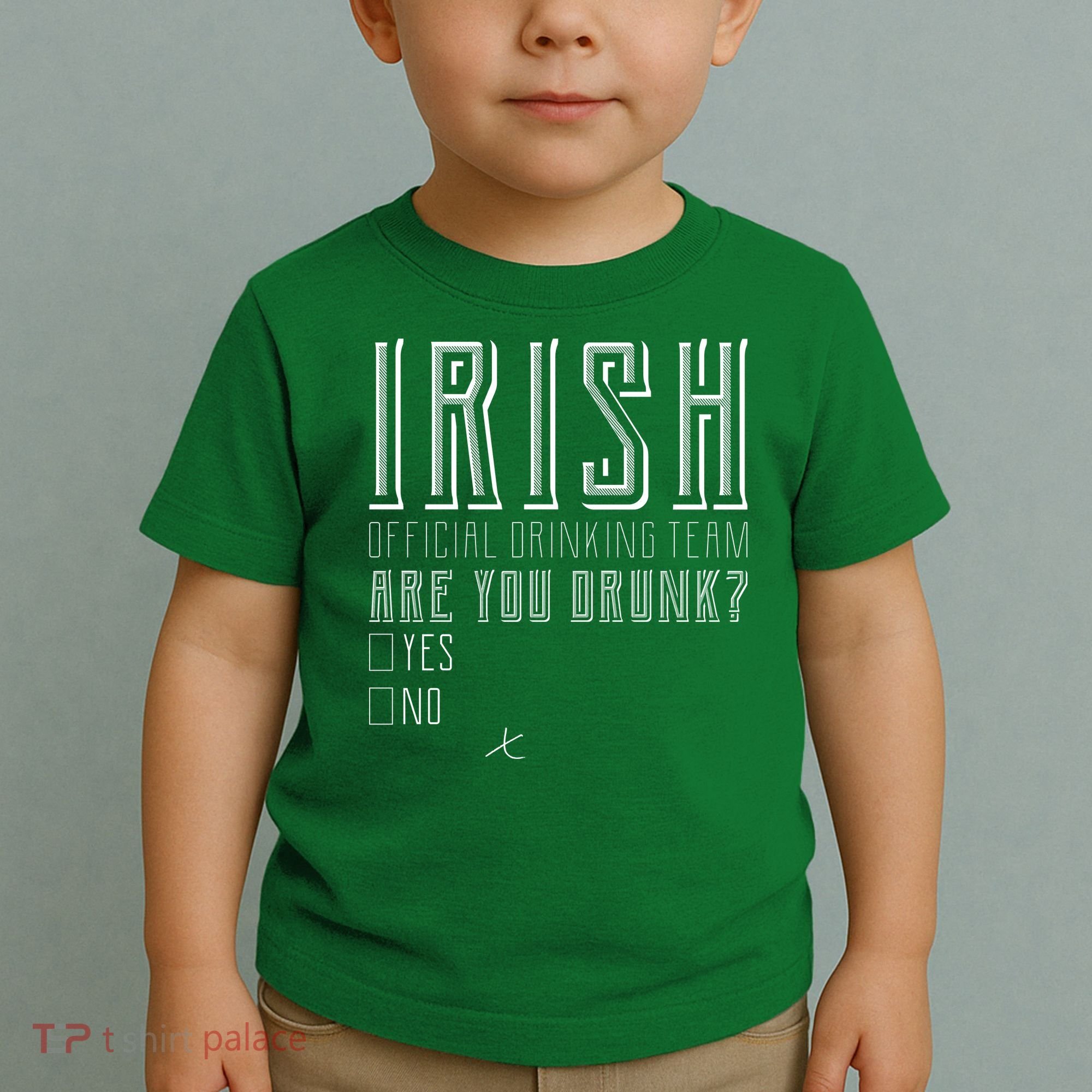 Irish Official Drinking Team Are You Drunk Toddler T-Shirt