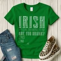Irish Official Drinking Team Are You Drunk Women's T-Shirt thumb 3