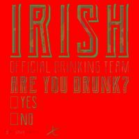 Irish Official Drinking Team Are You Drunk Santa Hat thumb 1