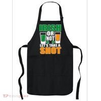 Irish Or Not Let's Take A Shot  Apron thumb 0