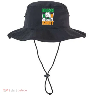 Irish Or Not Let's Take A Shot  Bucket Hat