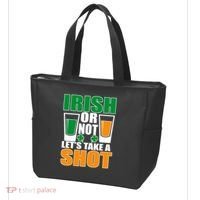 Irish Or Not Let's Take A Shot  Tote Bag thumb 3