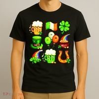 Irish Party Favors Festive St. Patrick's Day Mashup T-Shirt thumb 3