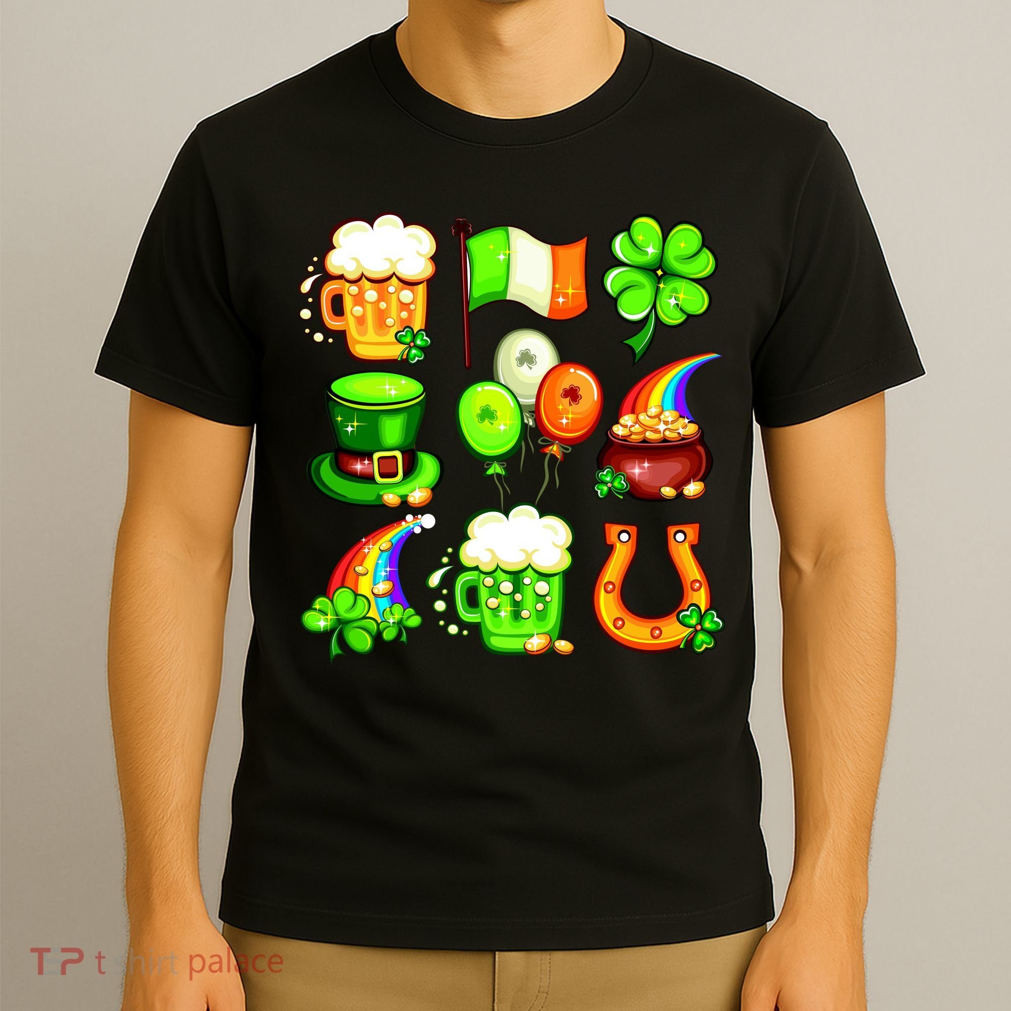 Irish Party Favors Festive St. Patrick's Day Mashup T-Shirt
