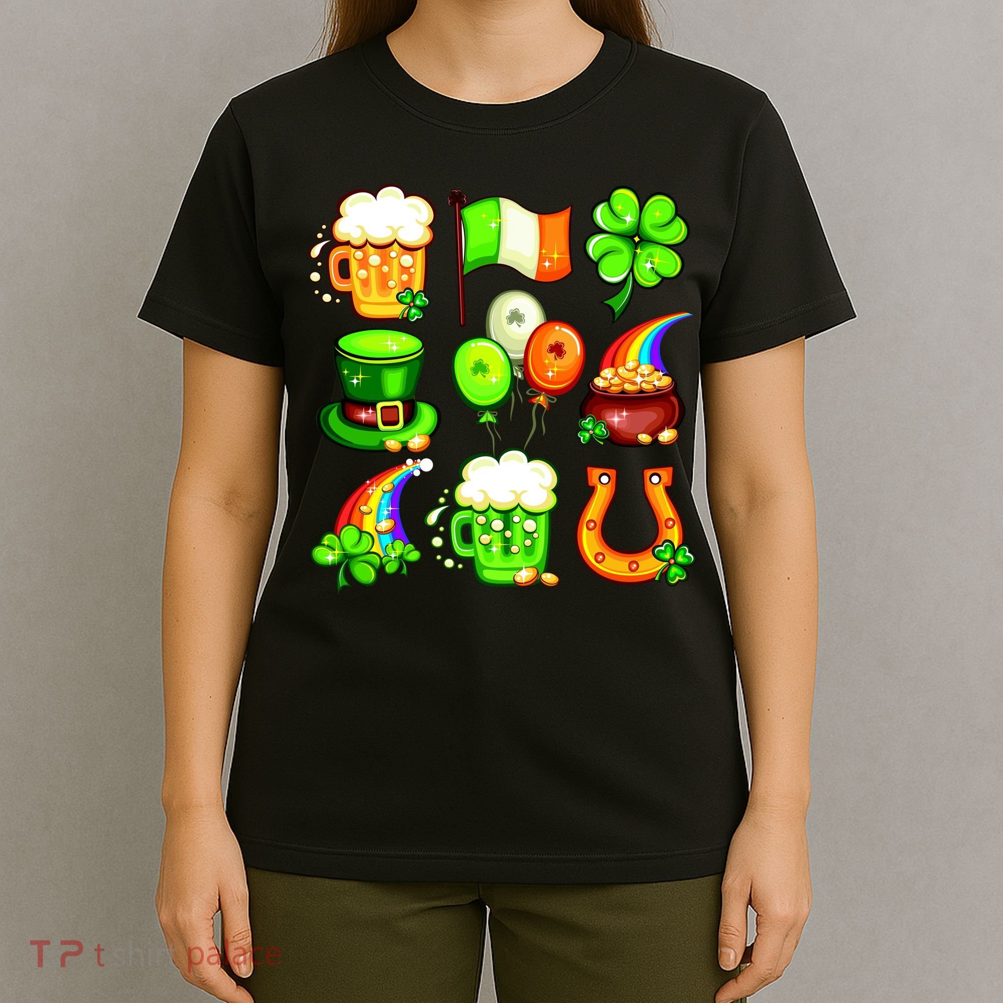 Irish Party Favors Festive St. Patrick's Day Mashup T-Shirt