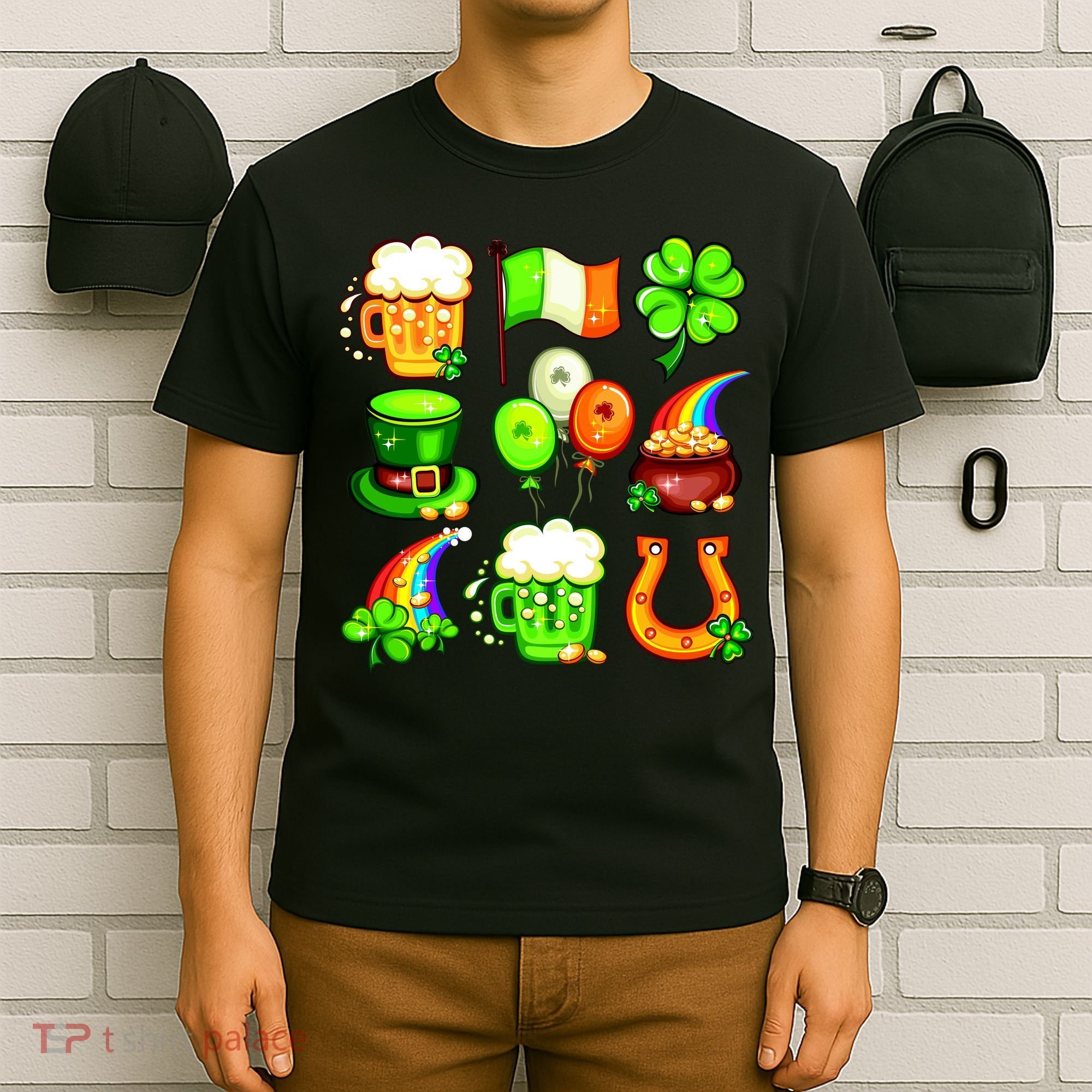 Irish Party Favors Festive St. Patrick's Day Mashup T-Shirt