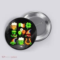 Irish Party Favors Festive St. Patrick's Day Mashup Button thumb 0