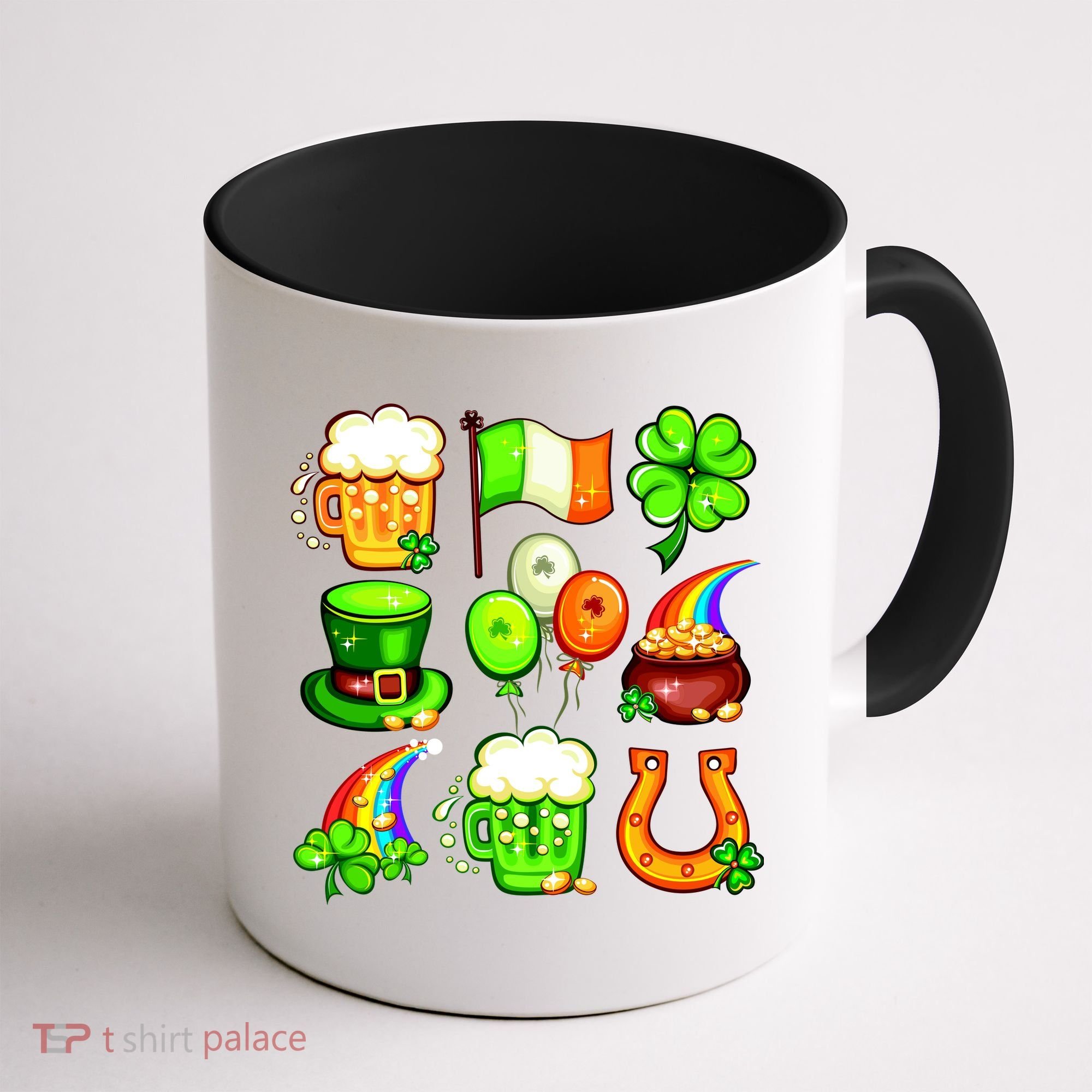 Irish Party Favors Festive St. Patrick's Day Mashup Coffee Mug