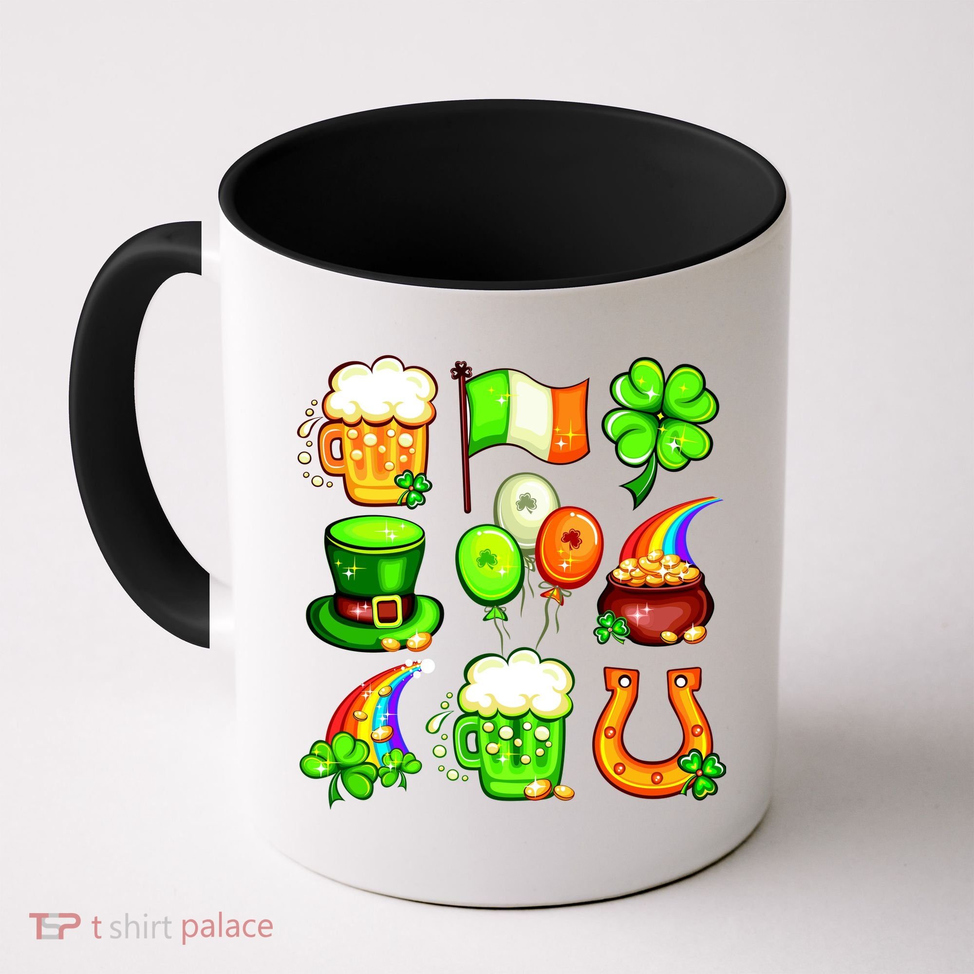 Irish Party Favors Festive St. Patrick's Day Mashup Coffee Mug