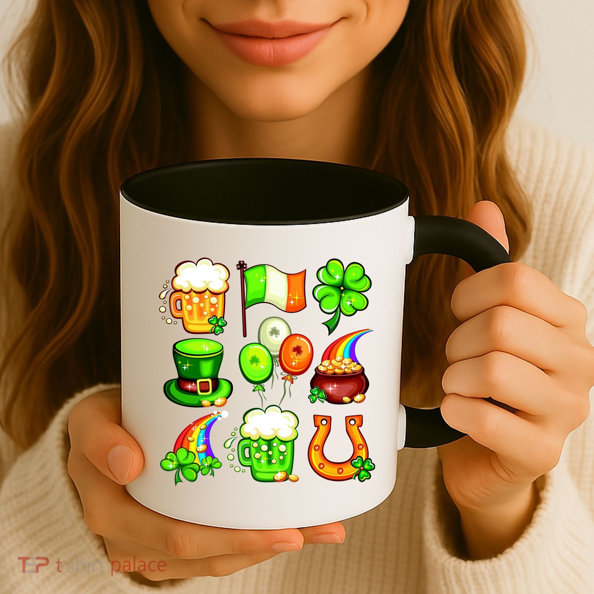Irish Party Favors Festive St. Patrick's Day Mashup Coffee Mug