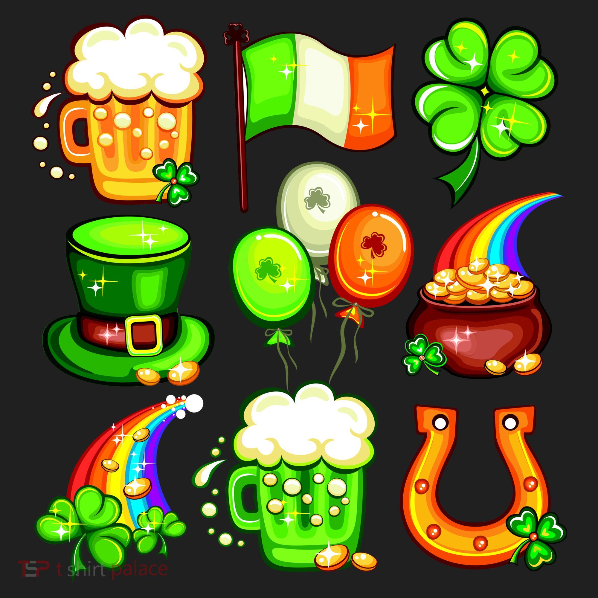 Irish Party Favors Festive St. Patrick's Day Mashup Beanie