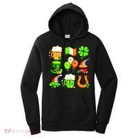 Irish Party Favors Festive St. Patrick's Day Mashup Women's Hoodie thumb 0