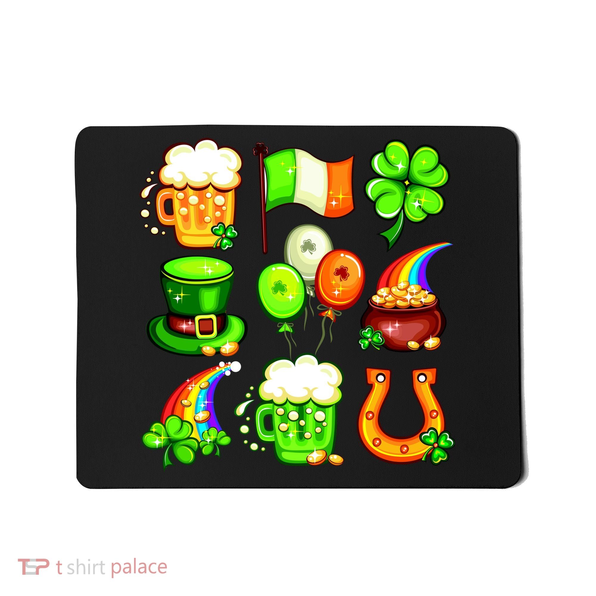 Irish Party Favors Festive St. Patrick's Day Mashup Mousepad