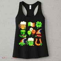 Irish Party Favors Festive St. Patrick's Day Mashup Women's Tank Top thumb 3