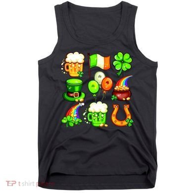 Irish Party Favors Festive St. Patrick's Day Mashup Tank Top