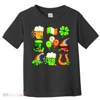 Irish Party Favors Festive St. Patrick's Day Mashup Toddler T-Shirt thumb 0