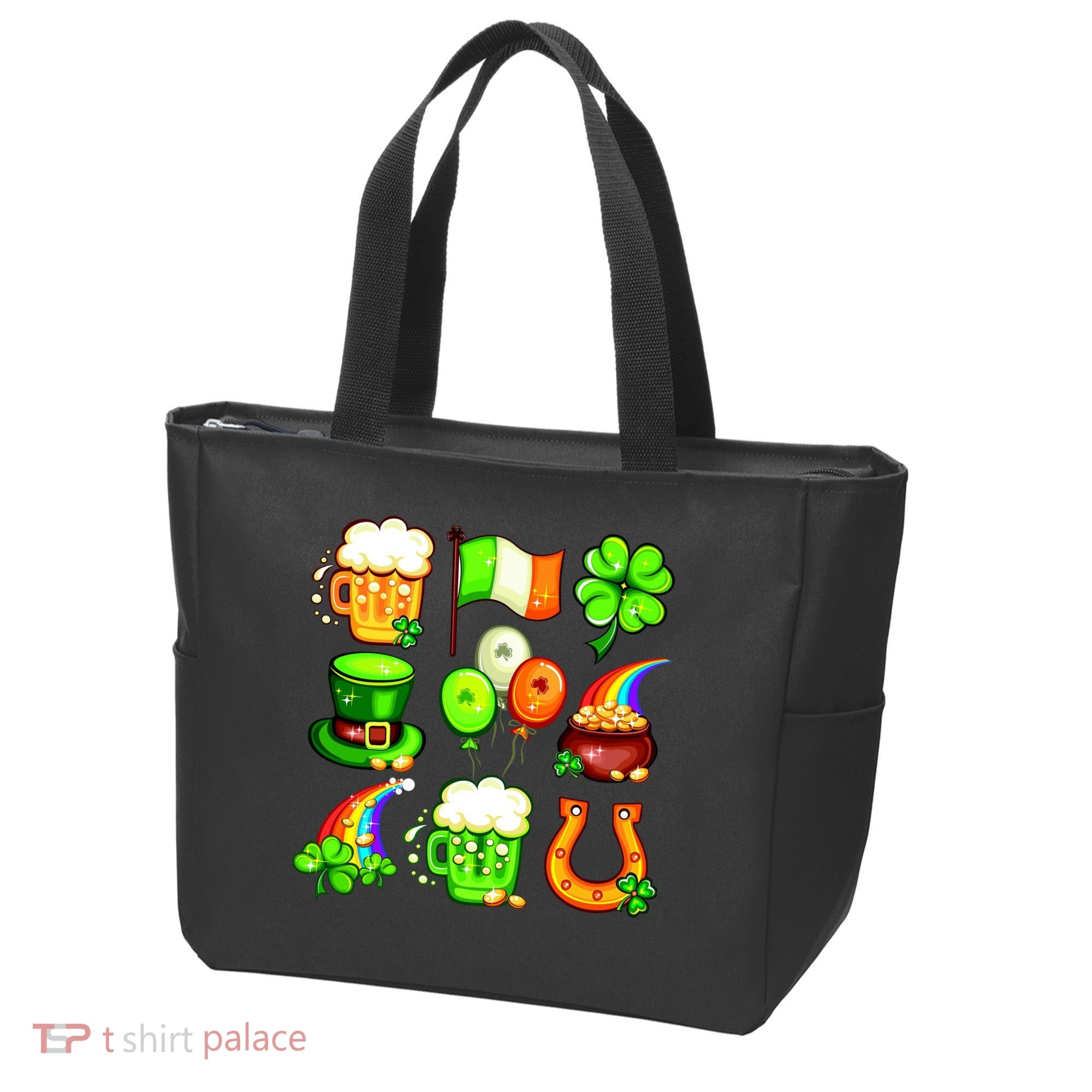 Irish Party Favors Festive St. Patrick's Day Mashup Tote Bag