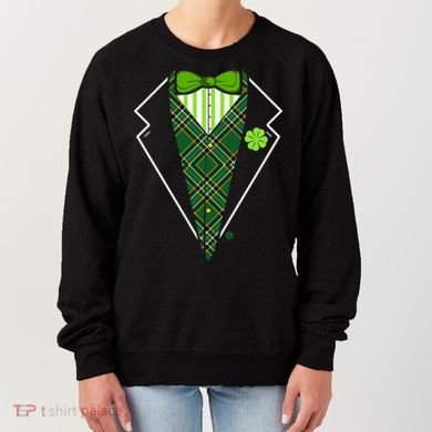 Irish Party Tuxedo Women's Sweatshirt