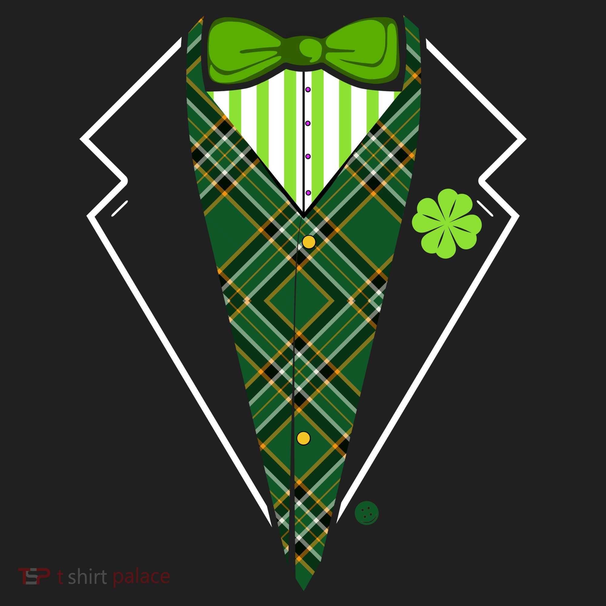 Irish Party Tuxedo Women's Sweatshirt