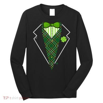 Irish Party Tuxedo Long Sleeve Shirt