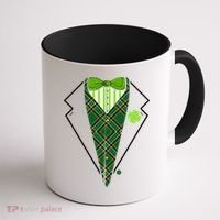 Irish Party Tuxedo Coffee Mug thumb 1