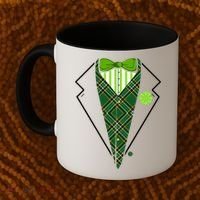 Irish Party Tuxedo Coffee Mug thumb 2