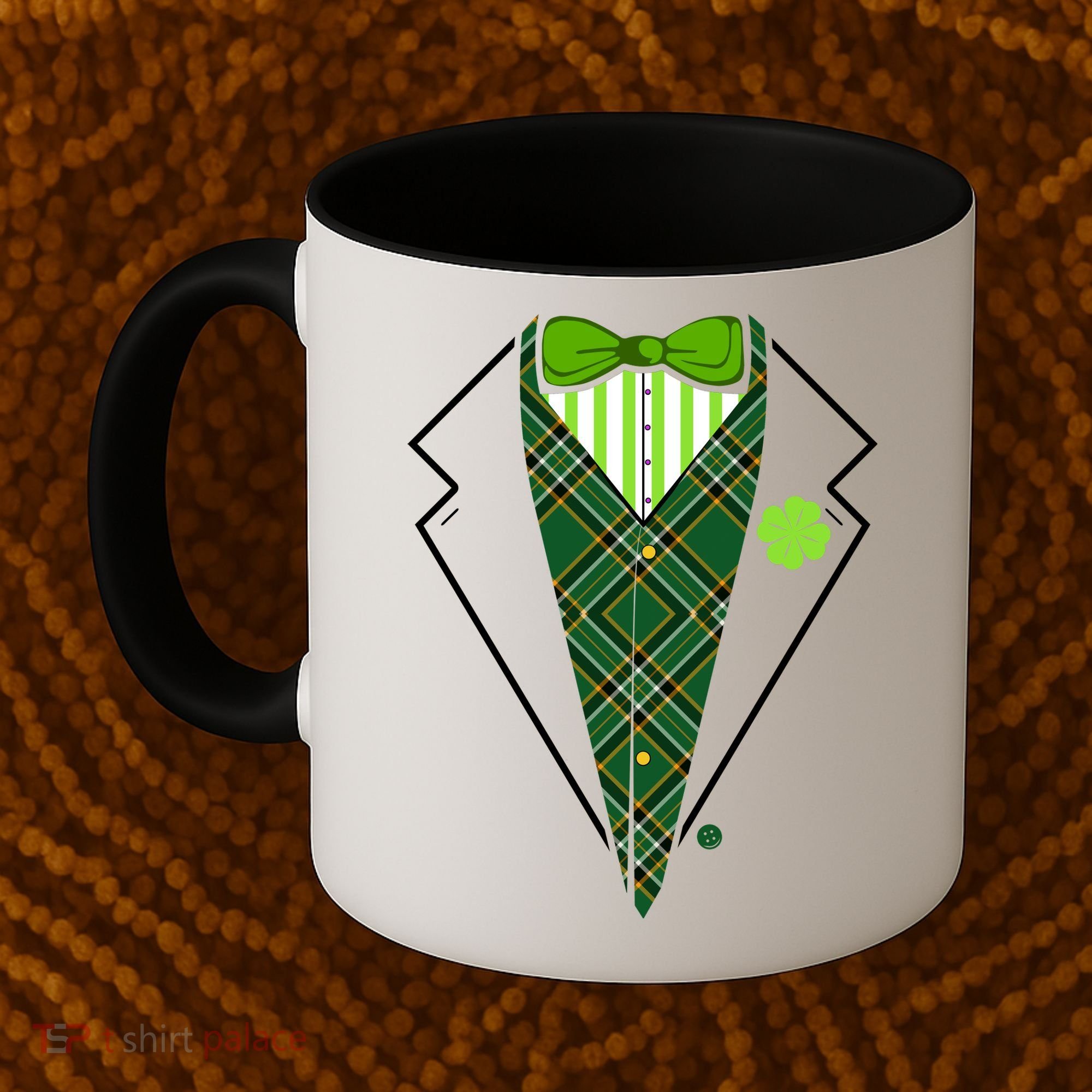 Irish Party Tuxedo Coffee Mug