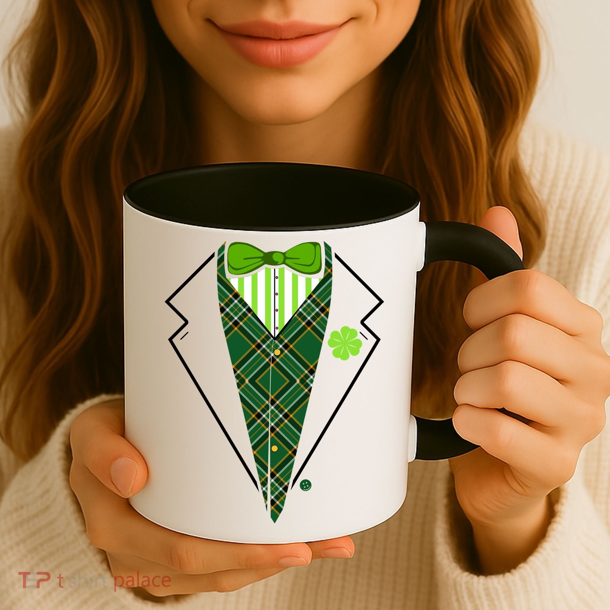 Irish Party Tuxedo Coffee Mug