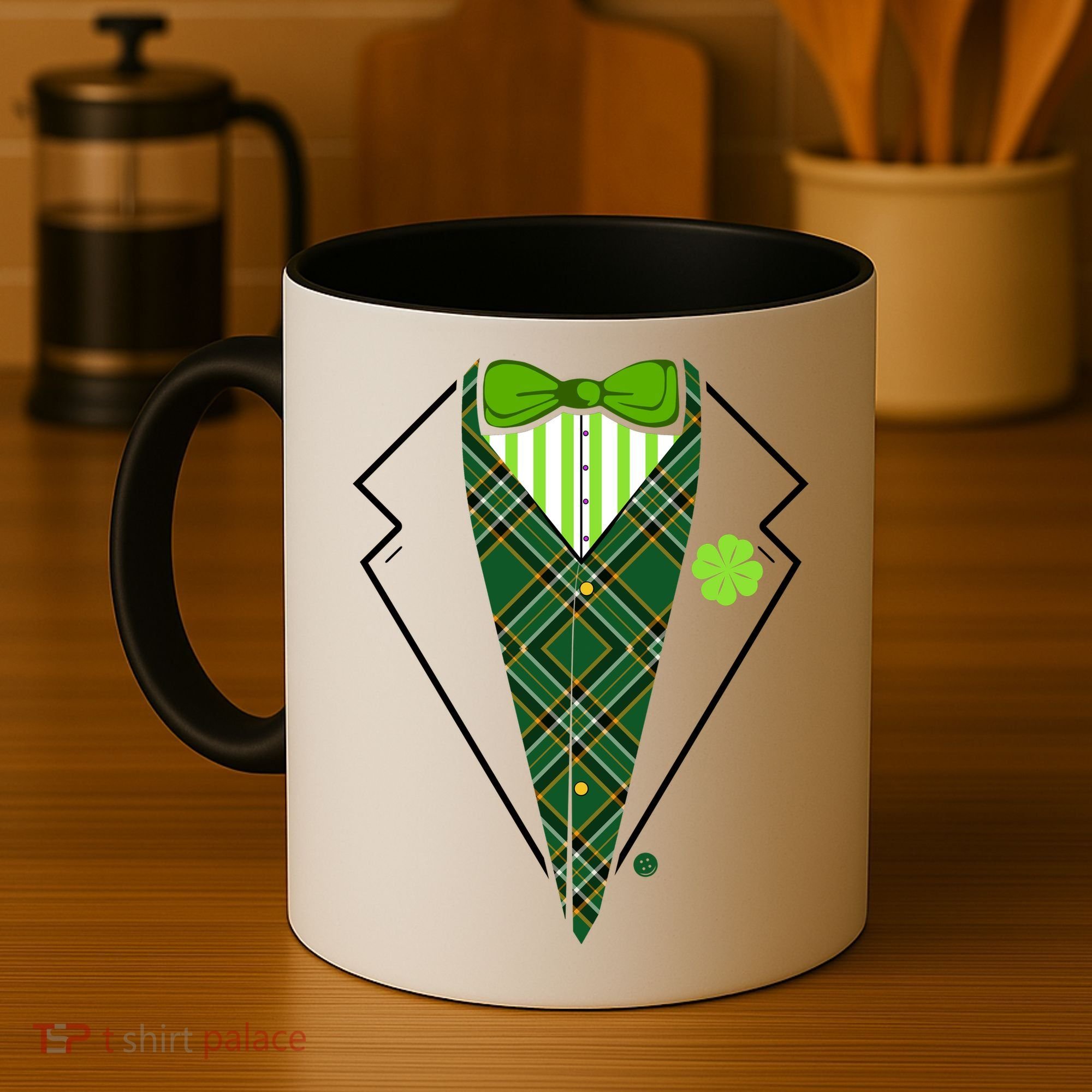 Irish Party Tuxedo Coffee Mug