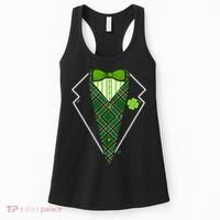 Irish Party Tuxedo Women's Tank Top thumb 0