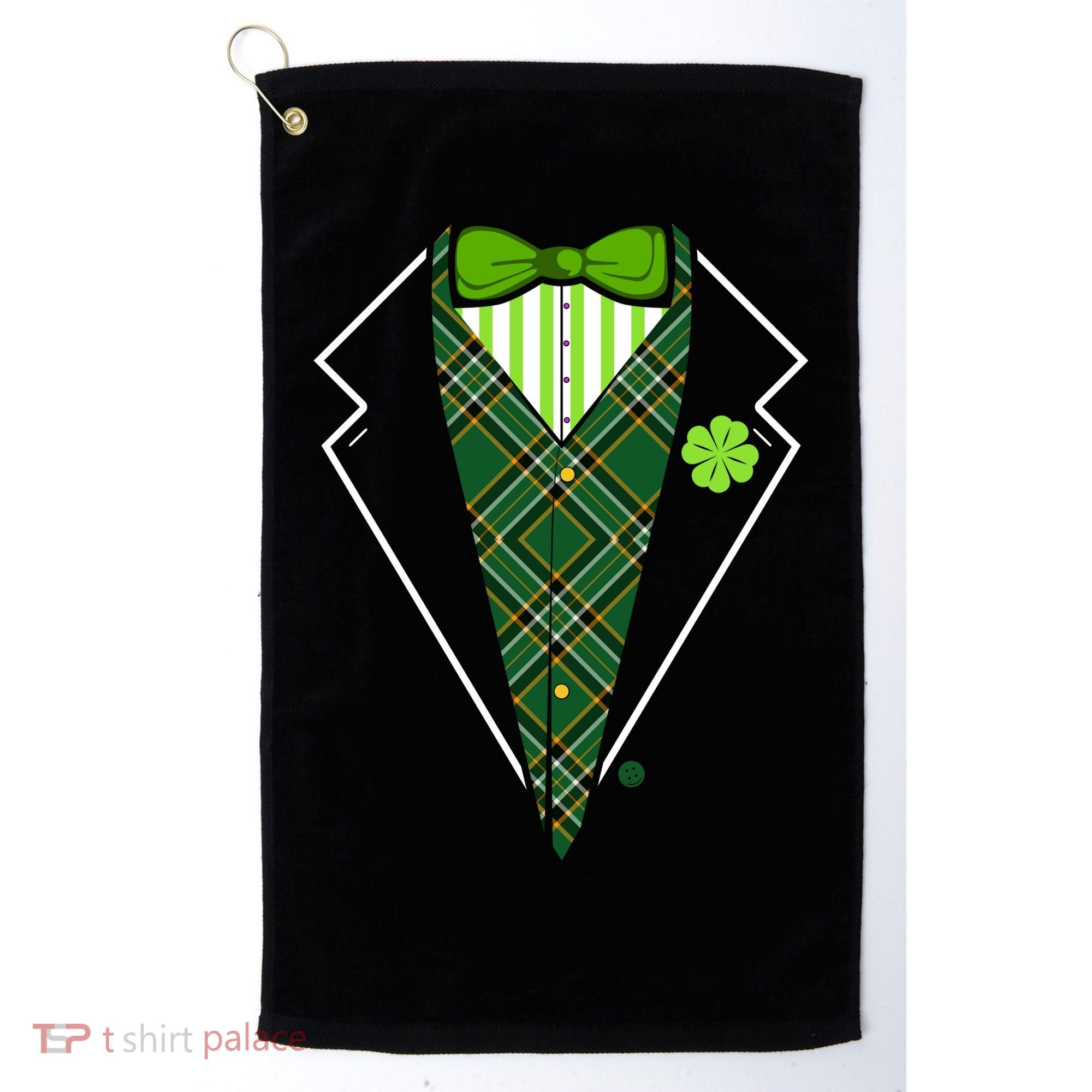 Irish Party Tuxedo Golf Towel