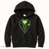 Irish Party Tuxedo Kids Hoodie thumb 0