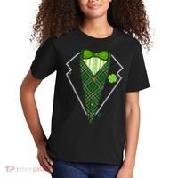 Irish Party Tuxedo Kids T-Shirt thumb 2