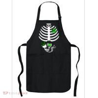 Irish Pregnant Skeleton Baby Beer Apron thumb 0