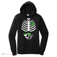 Irish Pregnant Skeleton Baby Beer Women's Hoodie thumb 0