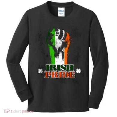 Irish Pride Kids Long Sleeve Shirt