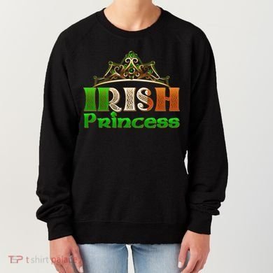 Irish Princess Crown St. Patrick's Day Women's Sweatshirt