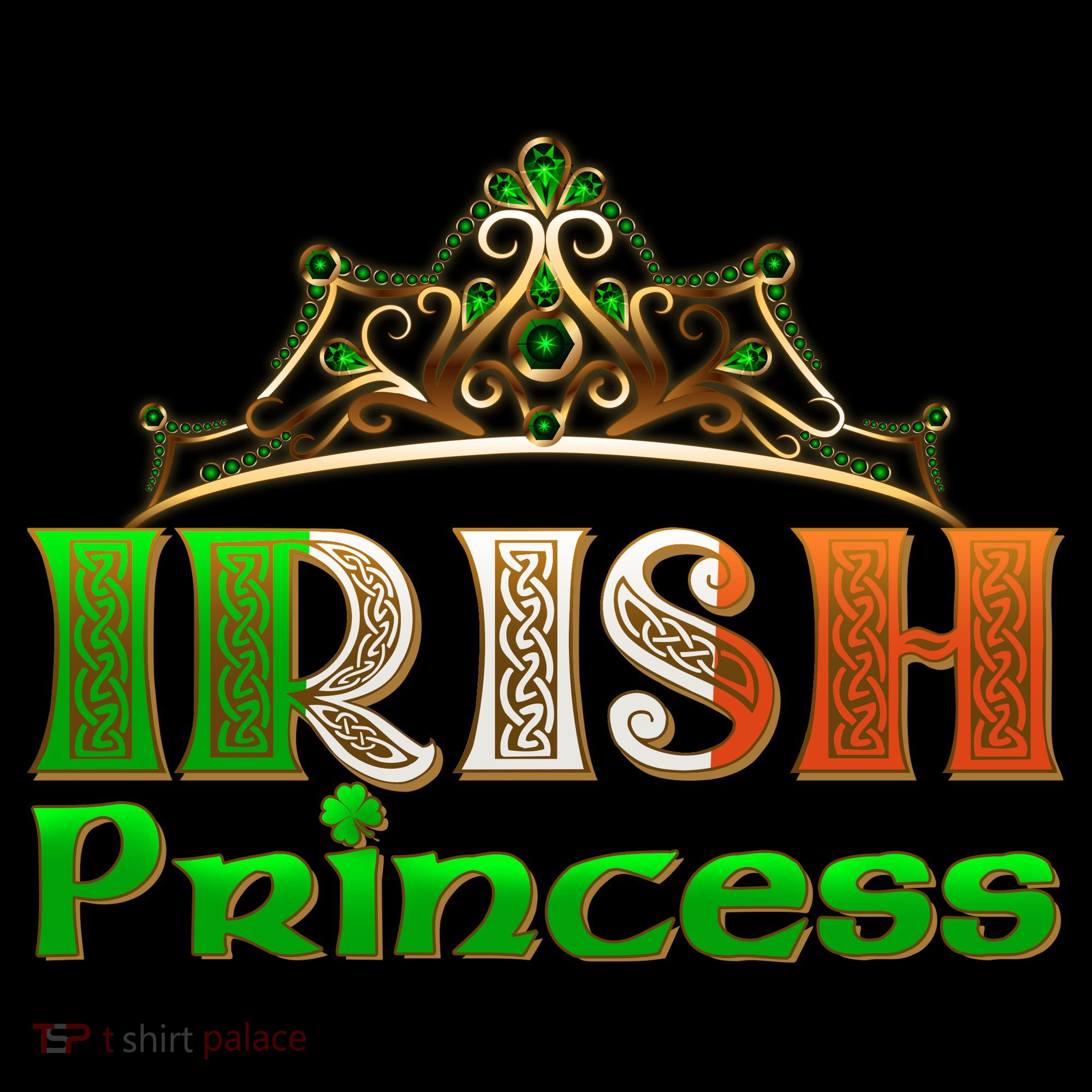 Irish Princess Crown St. Patrick's Day Bucket Hat