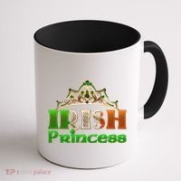 Irish Princess Crown St. Patrick's Day Coffee Mug thumb 1
