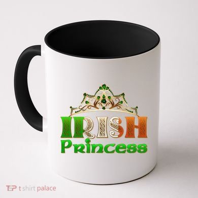 Irish Princess Crown St. Patrick's Day Coffee Mug
