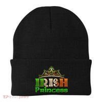Irish Princess Crown St. Patrick's Day Beanie thumb 0